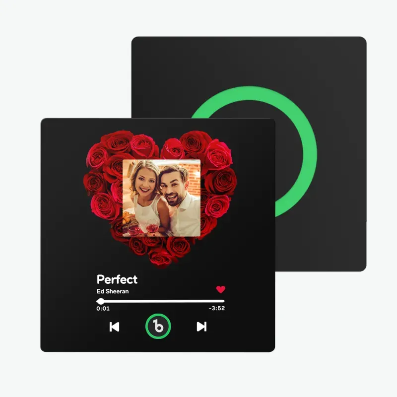 Custom Music & Photo Fridge Magnet FridgeBeats Pro Supports Bluetooth Connectivity New 4.0 Upgrade Colorful Frame Album Fridge Magnet Gifts for Christmas - 