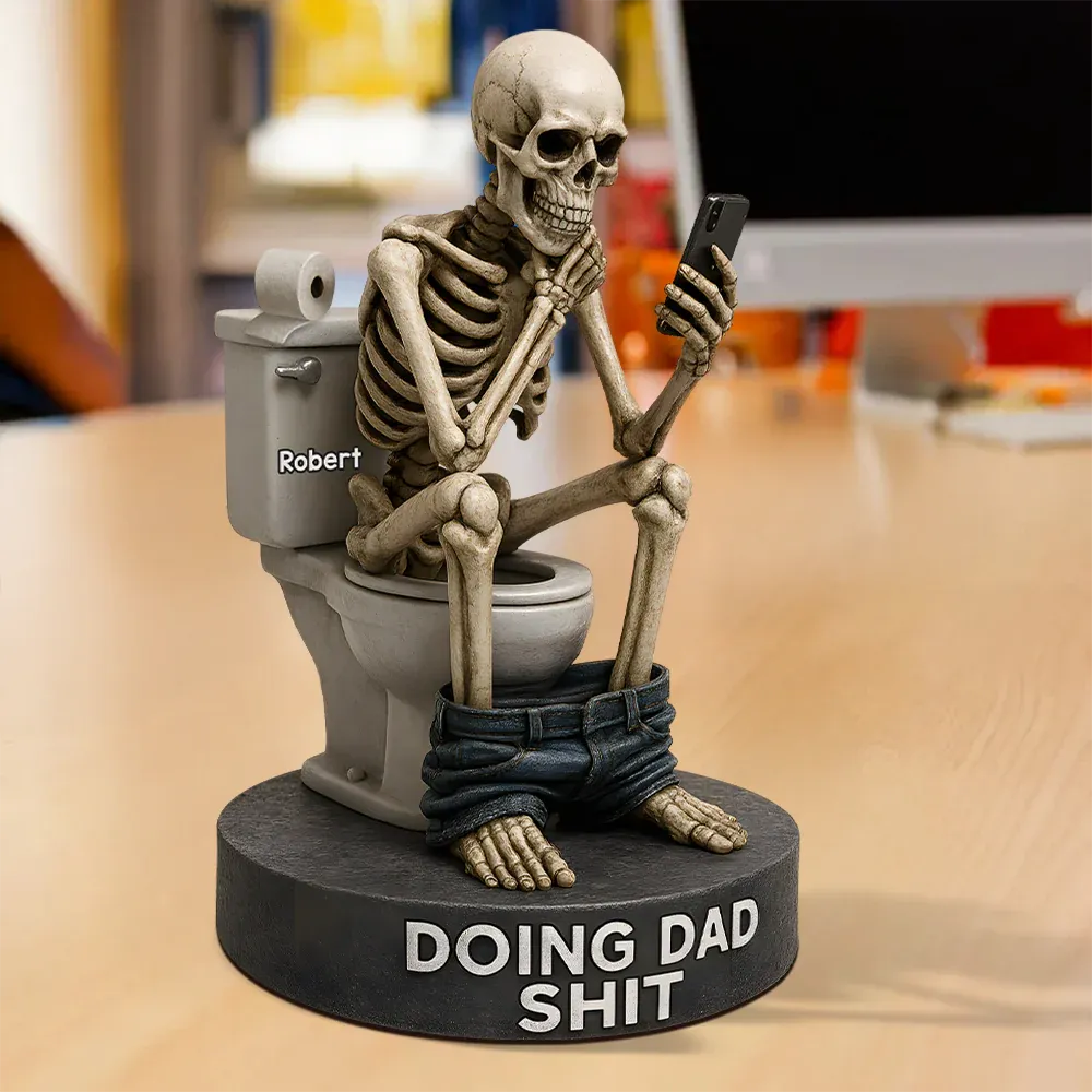 Doing Dad Shit Acrylic Plaque - Personalized Gifts For Father