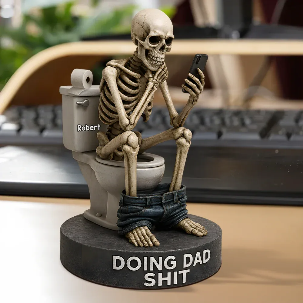 Doing Dad Shit Acrylic Plaque - Personalized Gifts For Father