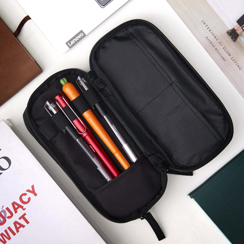 Back To School Custom Photo Pencil Case For Boys And Girls -