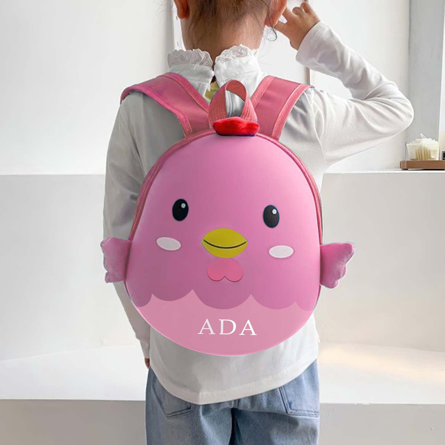 Custom Preschool Nursery Travel Bag Cute Toddler Backpack For 1-6 Years Boys Girls -