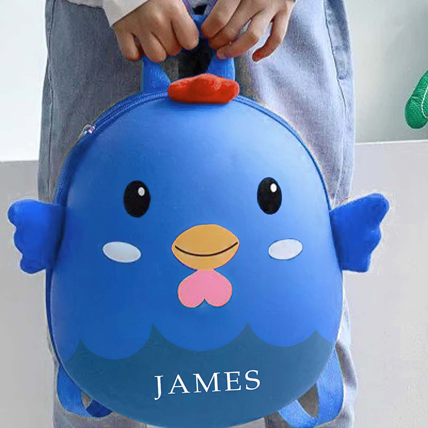 Custom Preschool Nursery Travel Bag Cute Toddler Backpack For 1-6 Years Boys Girls -