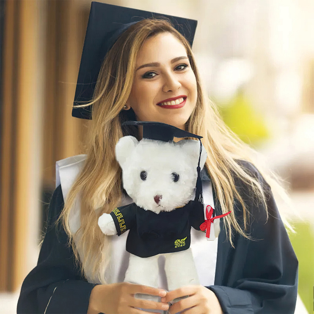 Graduation Gifts Graduation Bears Custom Plush Stuffed Animal Bear for Graduates