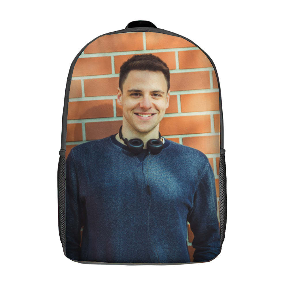 Back To School Gifts For Chirldren Custom Backpack, Picture Backpack, Customized Backpack, Back to School Gift -