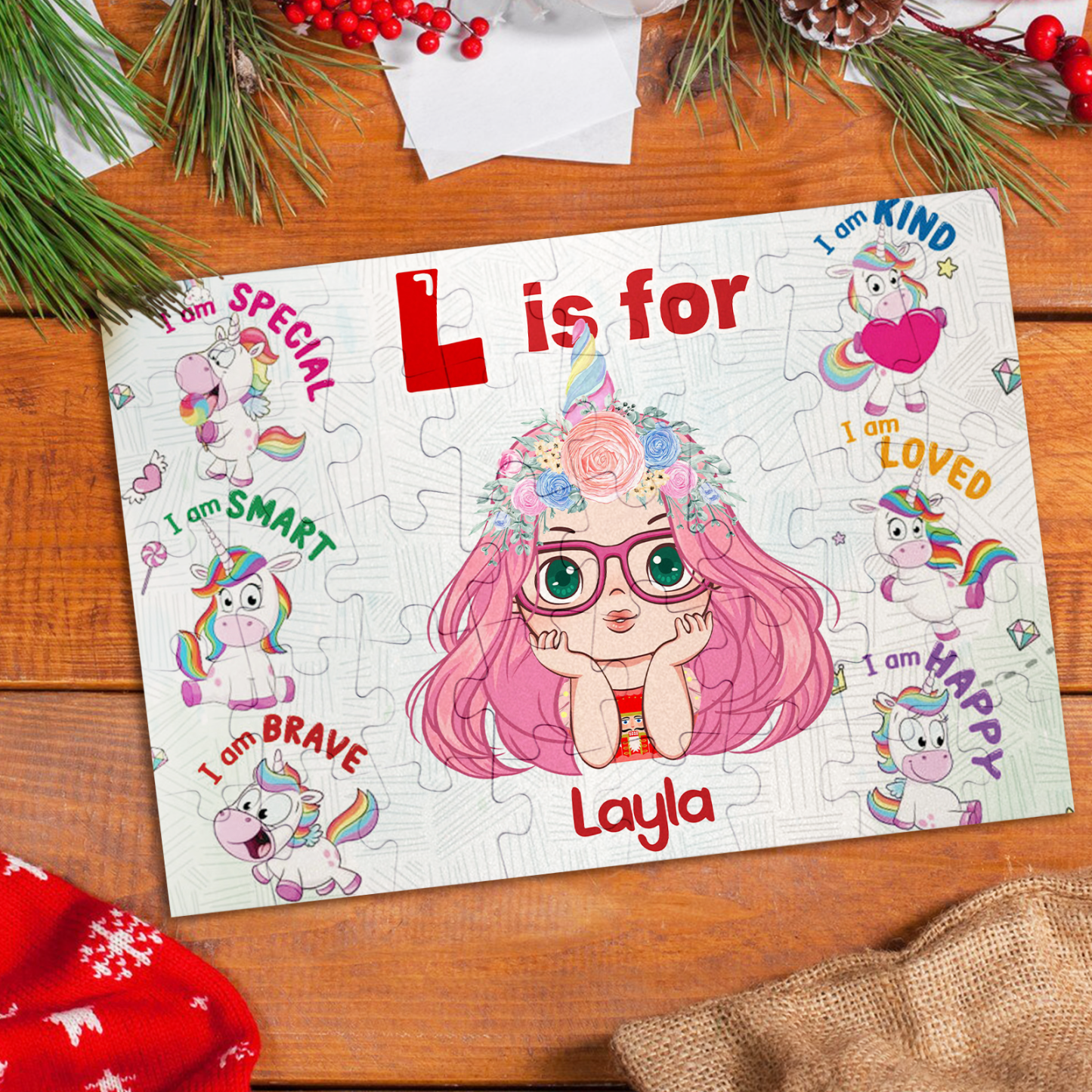 Custom Picture Jigsaw Puzzle Best Birthday Gifts For Kid -