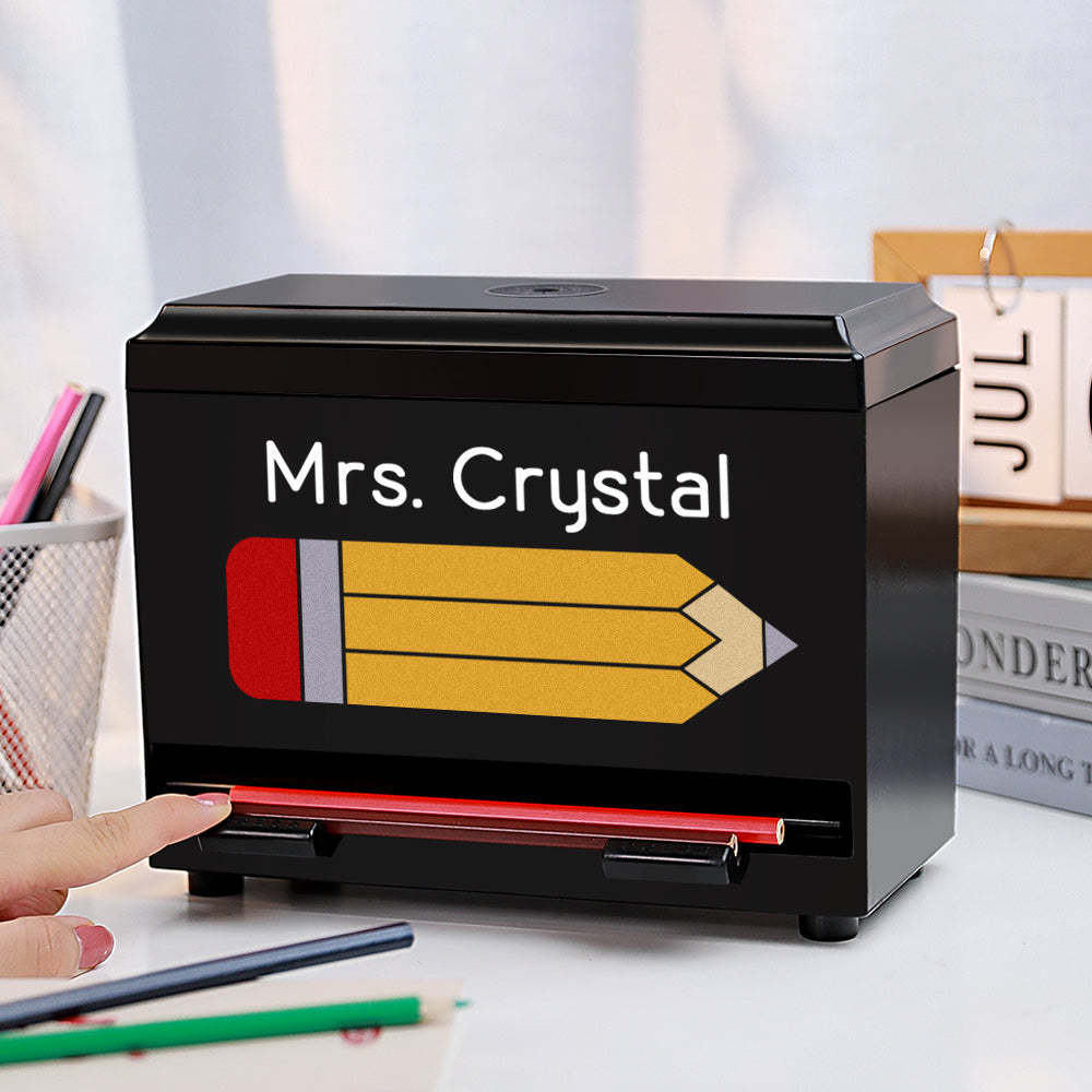 Personalized Pencil Dispenser with Name Pencil Cases Appreciation Gift for Teacher - Myphotowallet