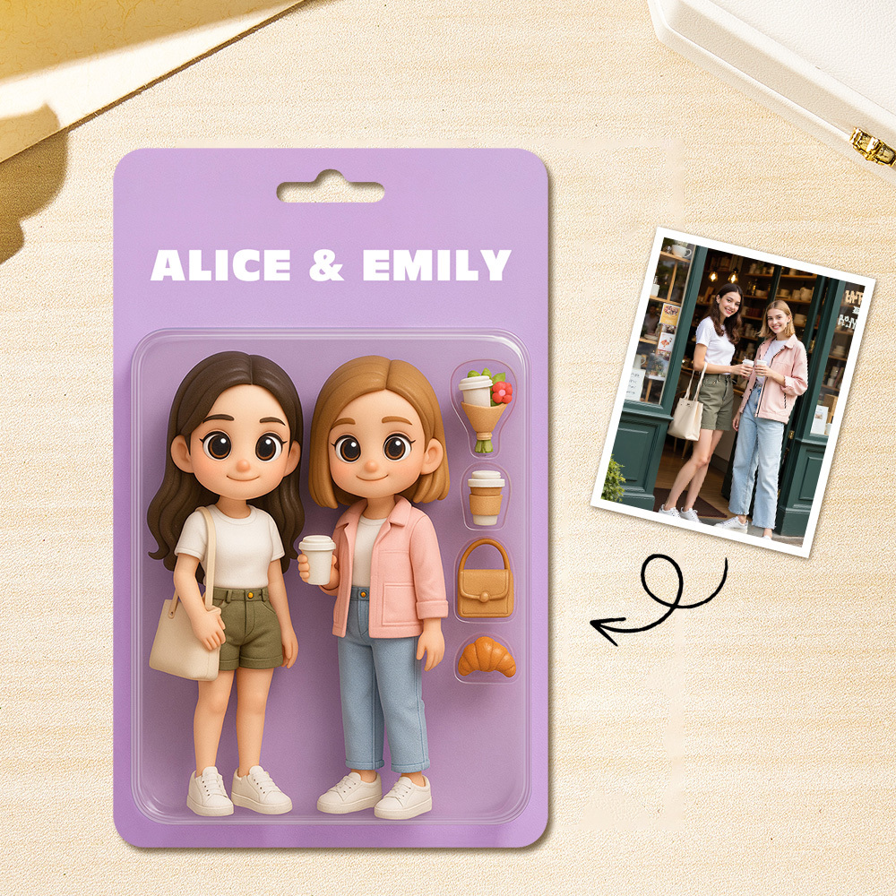 Custom Acrylic Keychains Personalized Couple Keyrings Sweet Anniversary Gift for Mr & Mrs' Matching Set - 