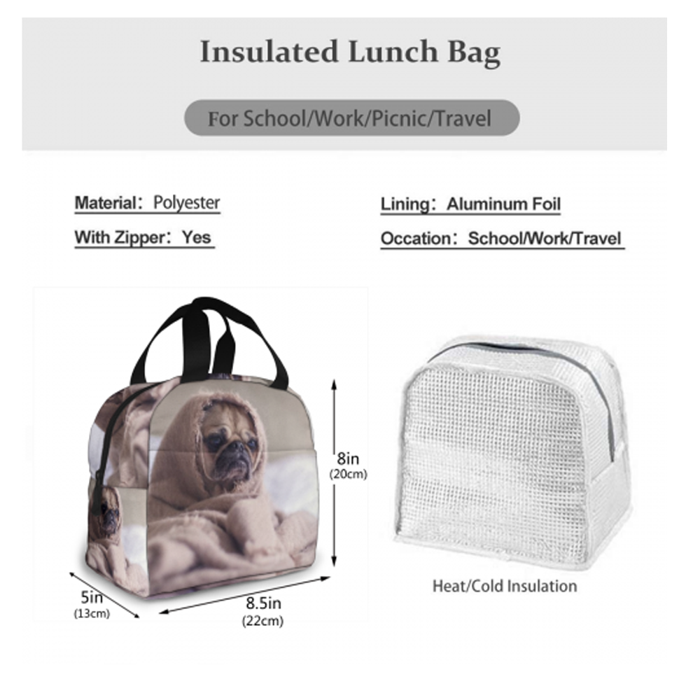 Back To School Custom Photo Insulation Lunch Bag -