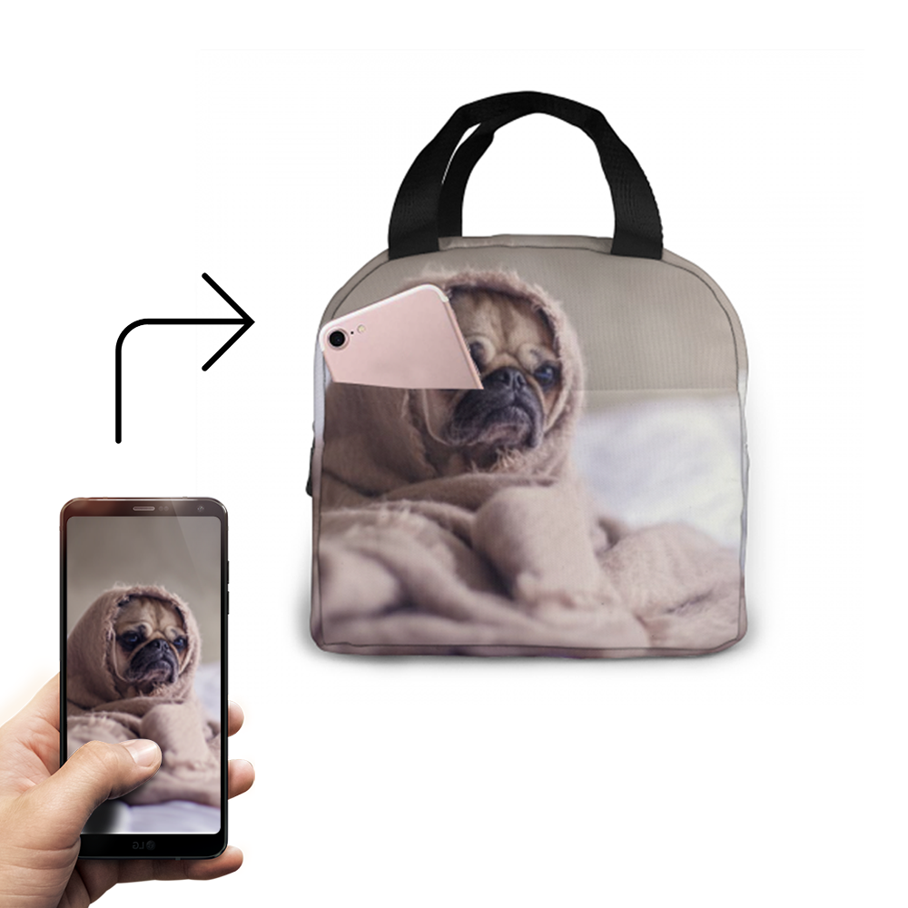 Back To School Custom Photo Insulation Lunch Bag -