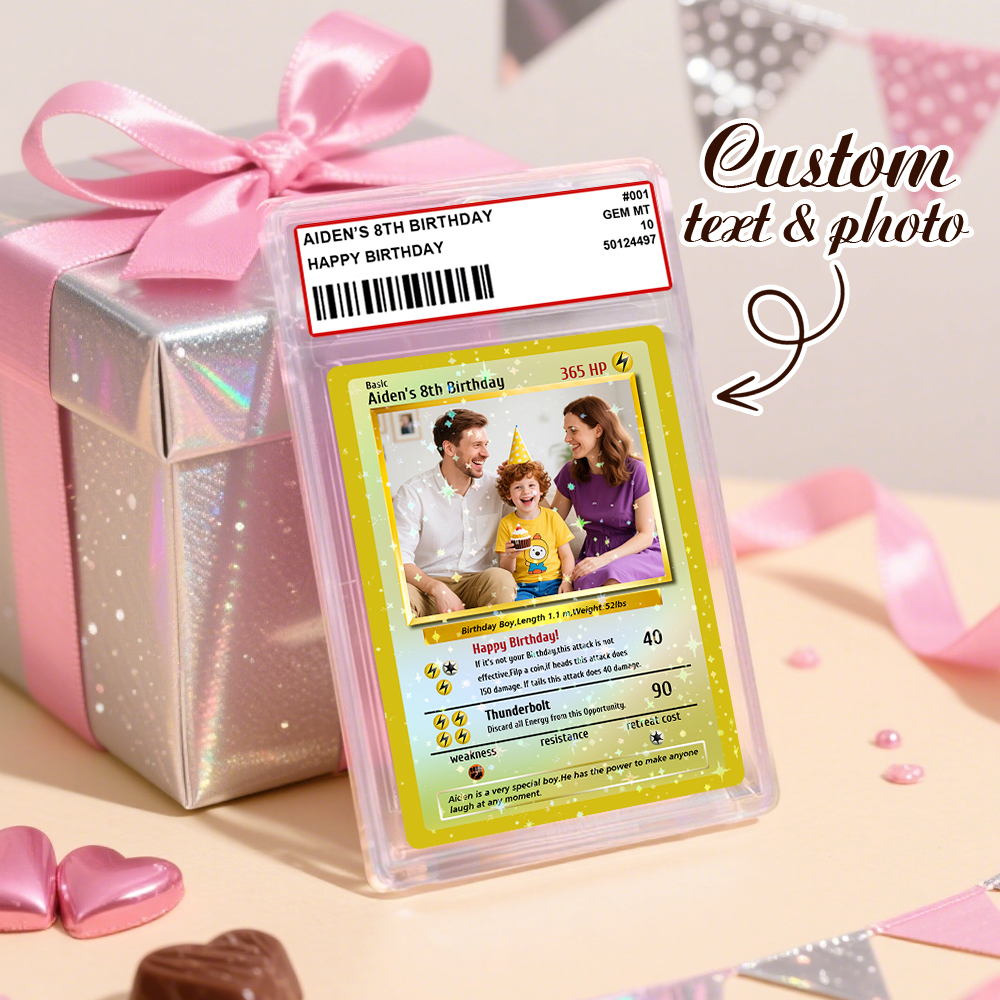 Personalized Acrylic Card Love Gift for Anniversary,Anime Card Valentine's Day or Birthday - MyFaceTshirt