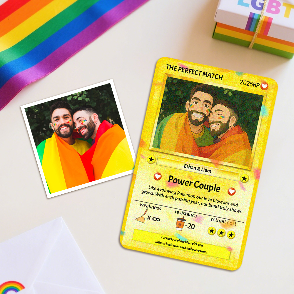 Personalized Father's Day Trading Cards, Custom Photo Art Card, Best Dad Wallet Card, New Dad Gift, Fathers Day Gift From Kids, Gift For Dad