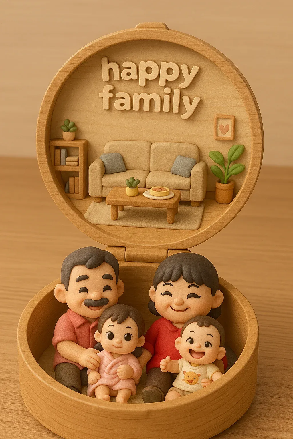 Custom 3D Action Figure Box Turn Your Photo Into a Personalized Toy Figure Unique Gift for Couples