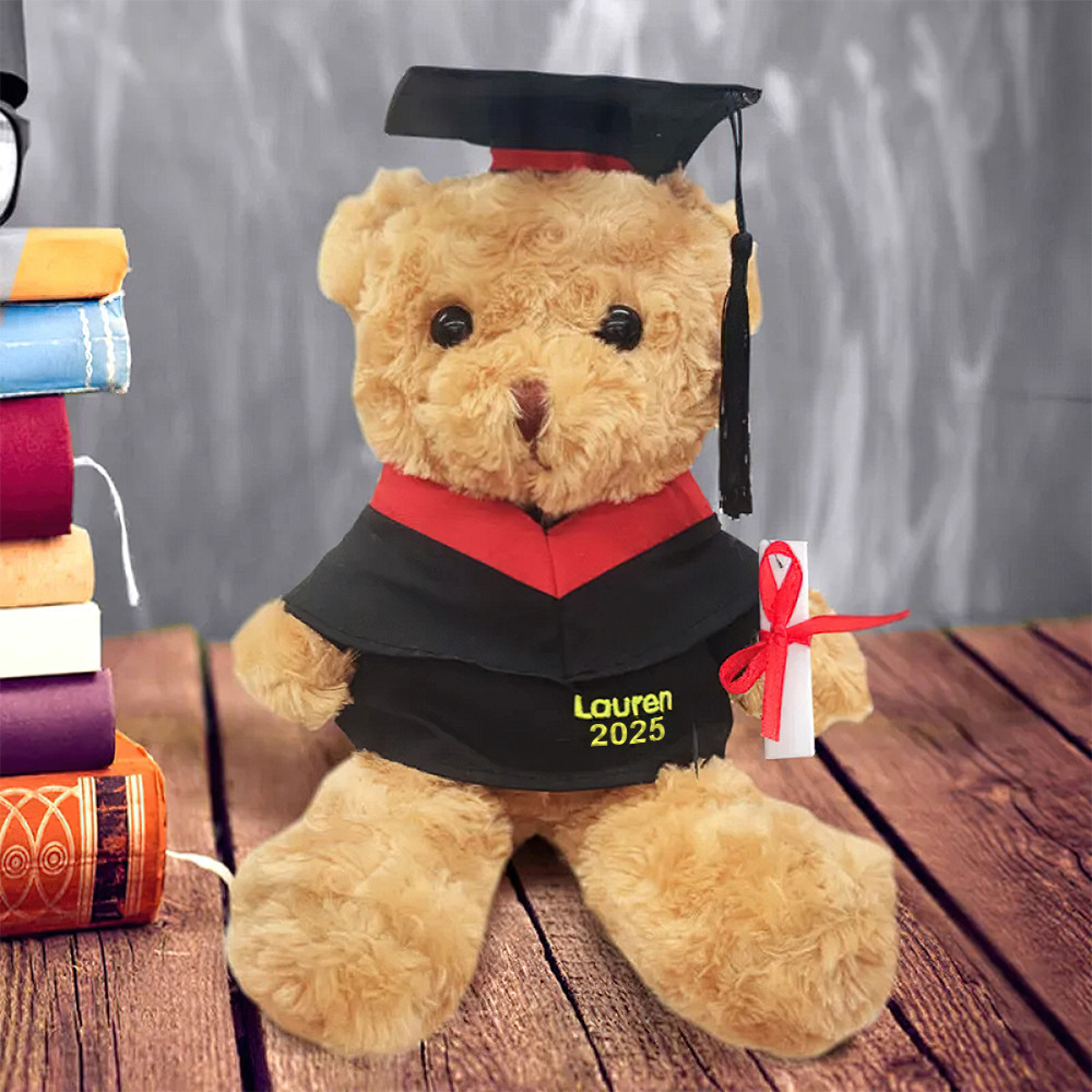 Graduation Gifts Graduation Bears Custom Plush Stuffed Animal Bear for Graduates