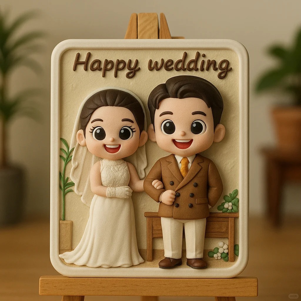 Custom 3D Printed Figurine Personalized Miniature Sculpture from Photo Unique Gift Idea -