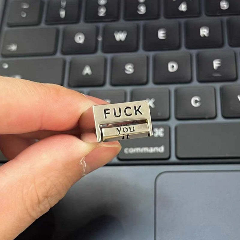 Creative Rotating Mood Ring Fun Emotional Spinner Ring for Stress Relief & Style