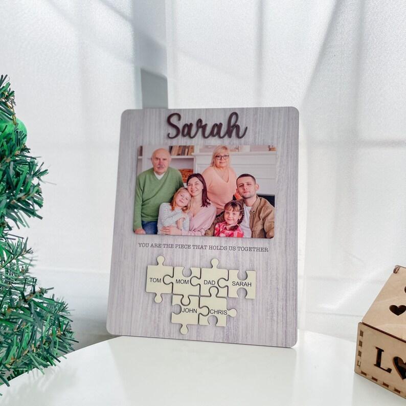 Mothers day gift, Mothers day gift from daughter, Mothers day puzzle, Mothers day puzzle sign, you are the piece that holds us together