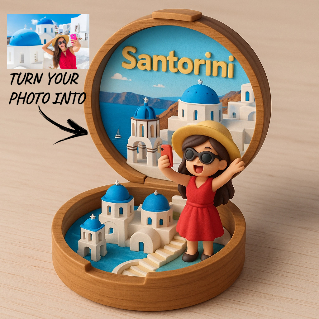 Custom 3D Action Figure Box Turn Your Photo Into a Personalized Toy Fi