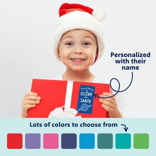 Personalized Santa Gift Labels