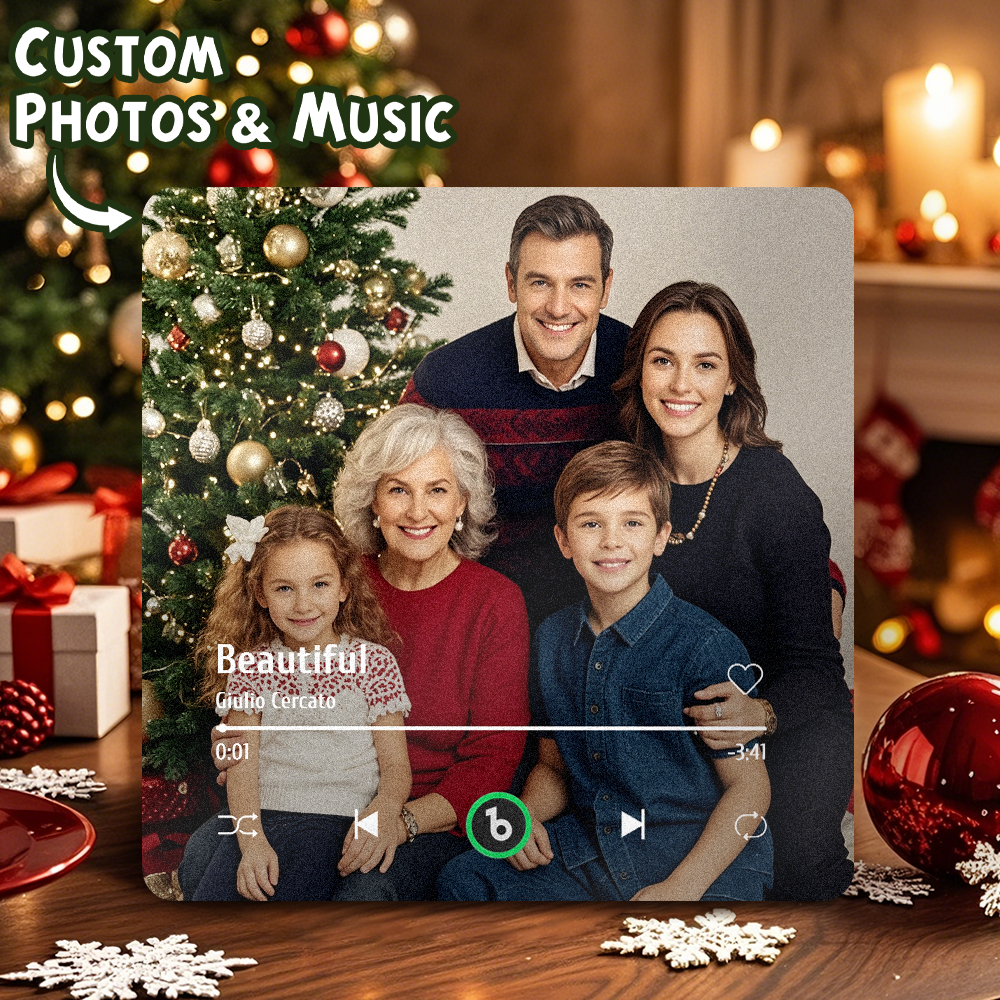 Custom Music And Photo Fridge Magnet FridgeBeats Pro Supports Bluetooth Connectivity