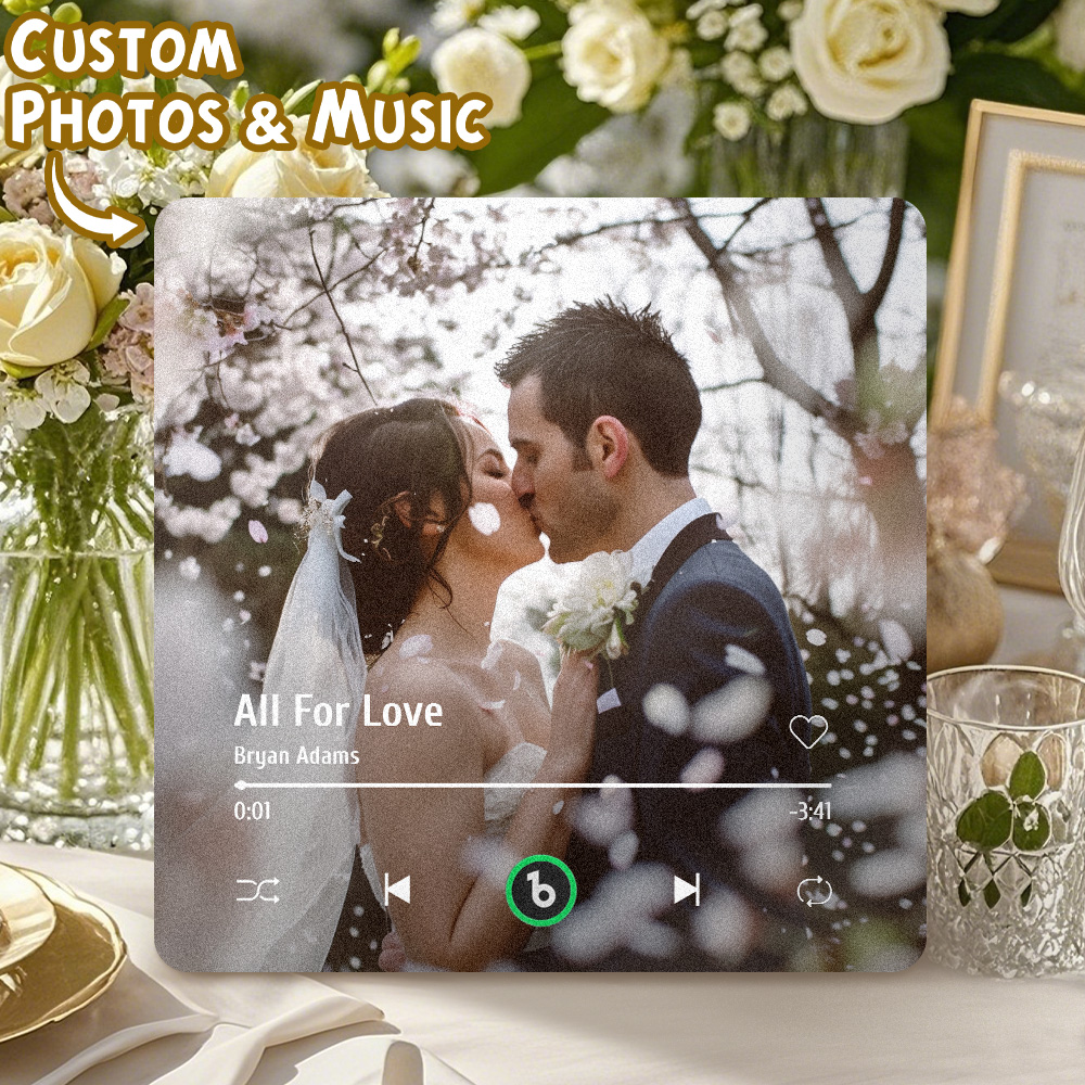 Custom Music And Photo Fridge Magnet FridgeBeats Pro Supports Bluetooth Connectivity