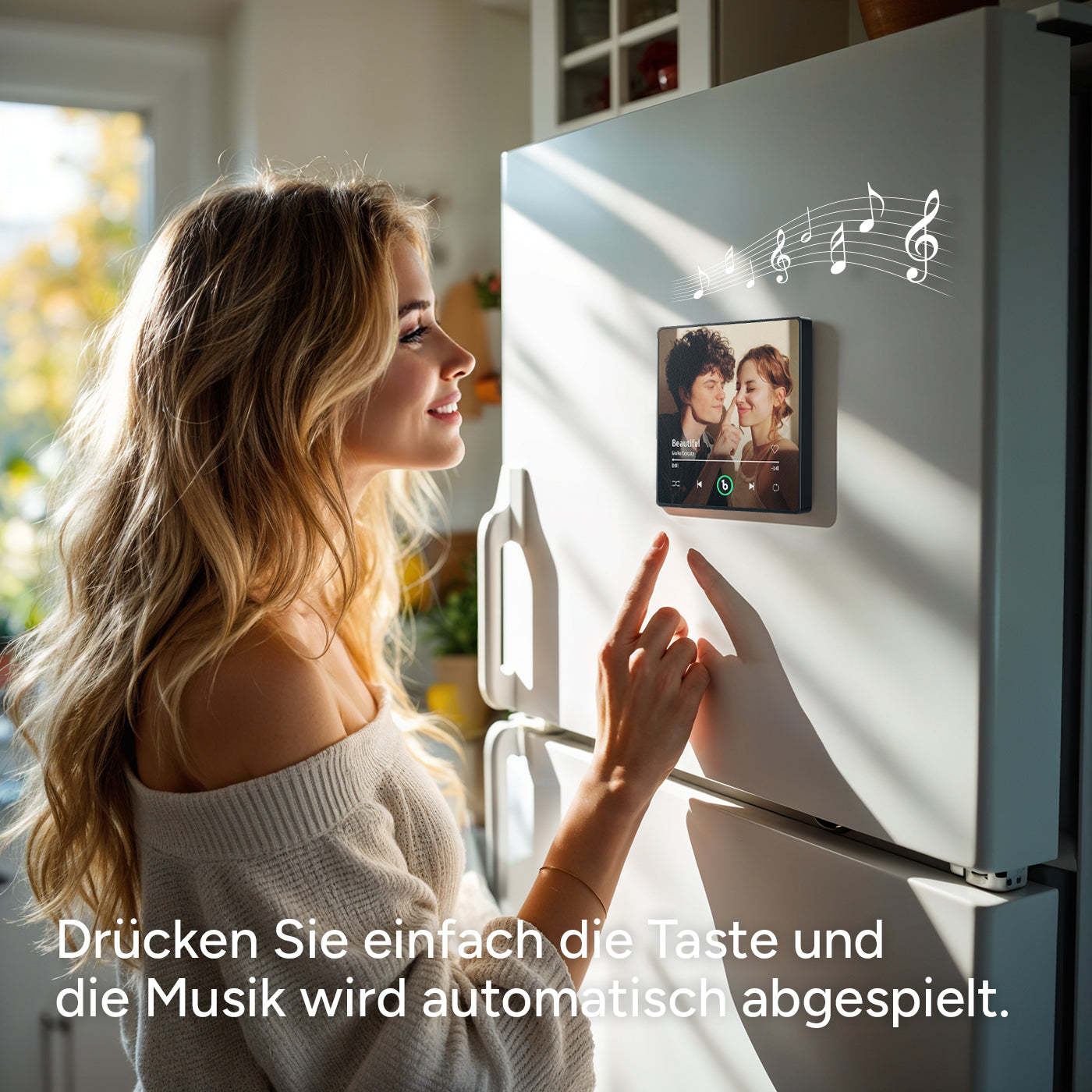 Benutzerdefinierter Musik- Und Foto-kühlschrankmagnet Unterstützt Bluetooth-konnektivität In Verschiedenen Stilen LGBT-Geschenke zum Valentinstag
