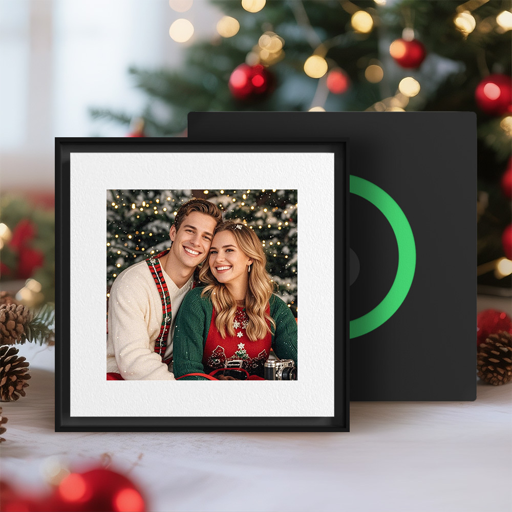 Custom Music & Photo Fridge Magnet Can Customize 1-6  Frame Art and Songs Personalized Photo Song That Can Play Music Christmas Gifts for Her