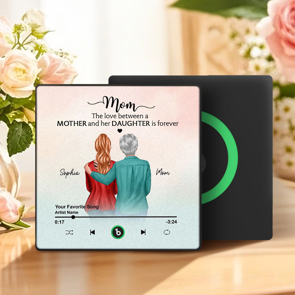 Custom Music Fridge Magnets Mother's Day Music Wall Photo Sticker That Plays Music Without Cell Phone Multiple Styles