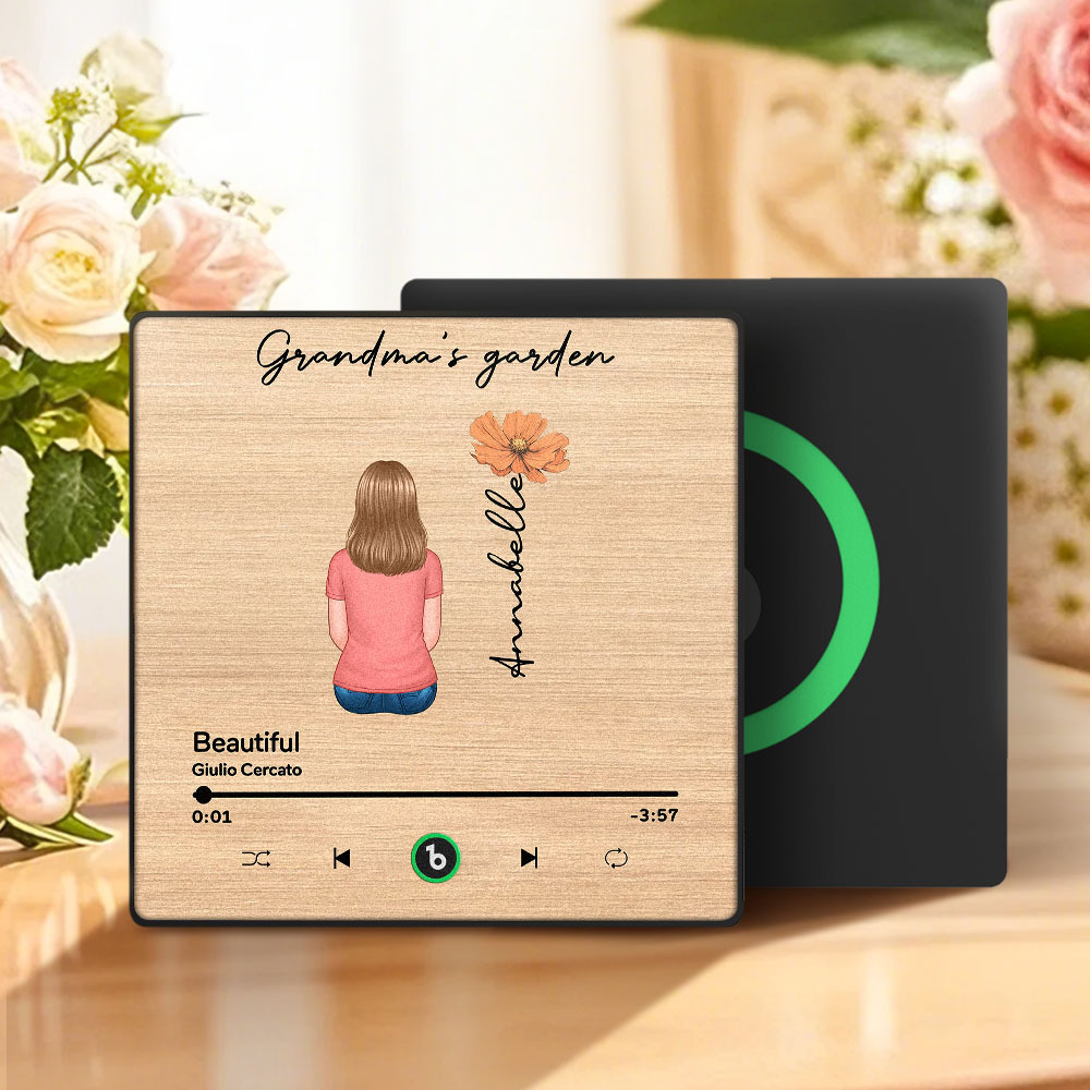 Mother's Day Custom Music Fridge MagnetMusic Wall Photo Sticker That Plays Music Without Cell Phone Multiple Styles