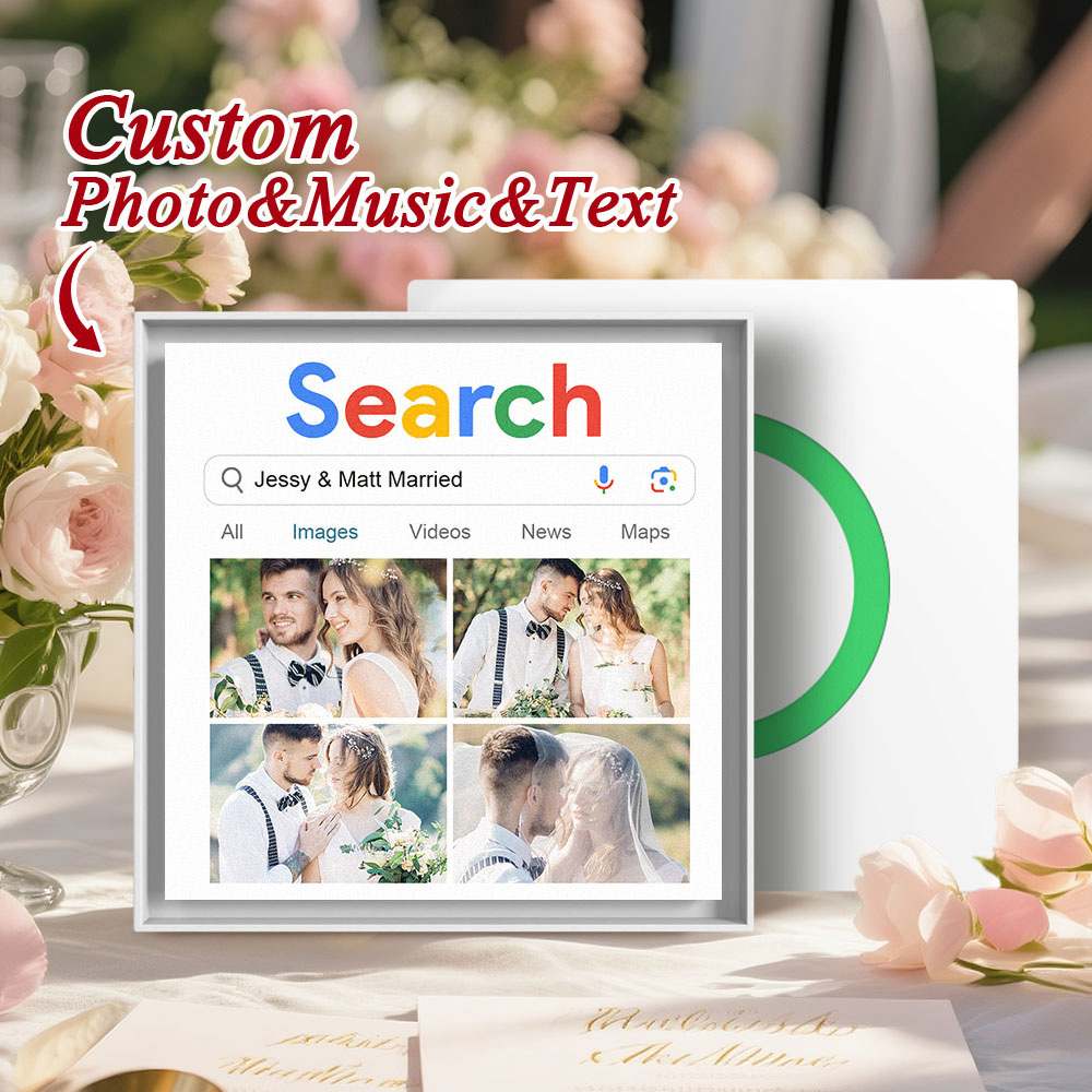 New 5.0 Upgrade Custom Music Fridge Magnet Personalized Gifts for Newly Married Couple Wedding Gifts