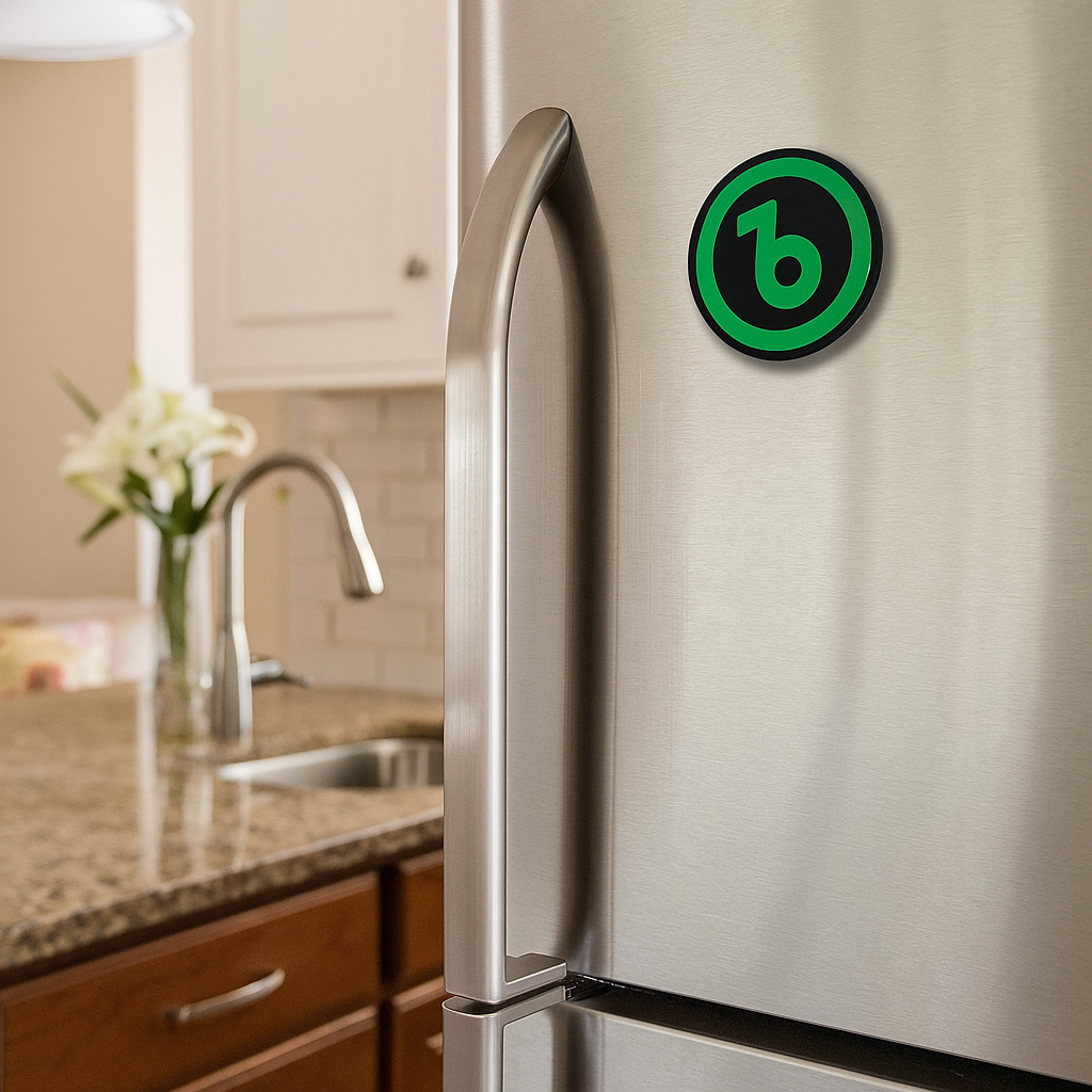 Fridgebeats Logo Fridge Magnet