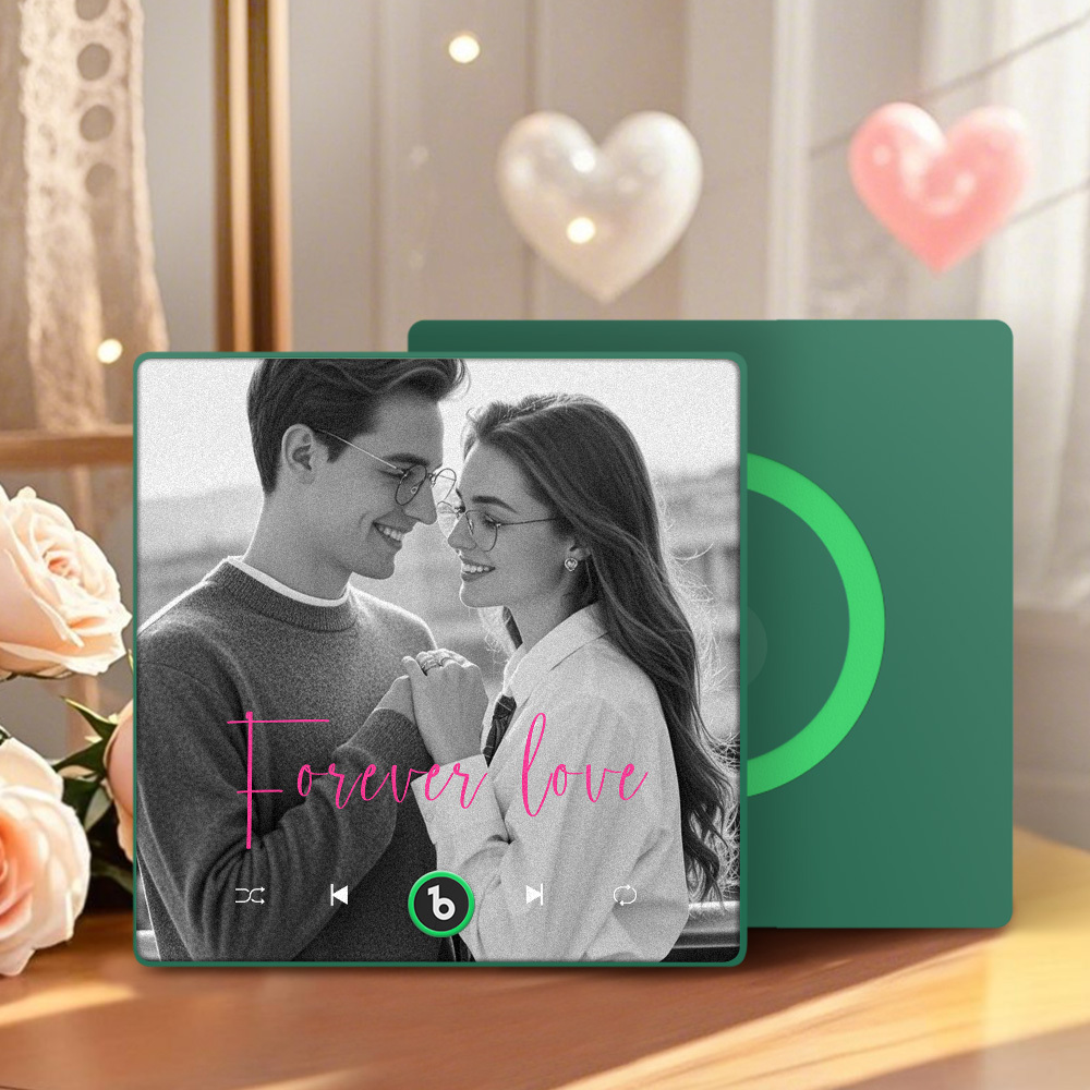 Custom Music Fridge Magnet Gifts for Her Him, Personalized Photo Gifts for Boyfriend Girlfriend Husband Wife, Unique Gift for Anniversary Birthday