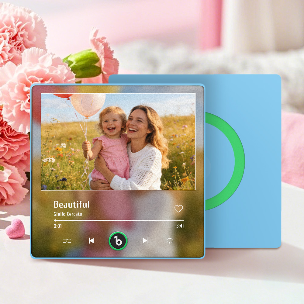 Custom Music Fridge Magnet Personalized Song Magnet Mother's Day Gift