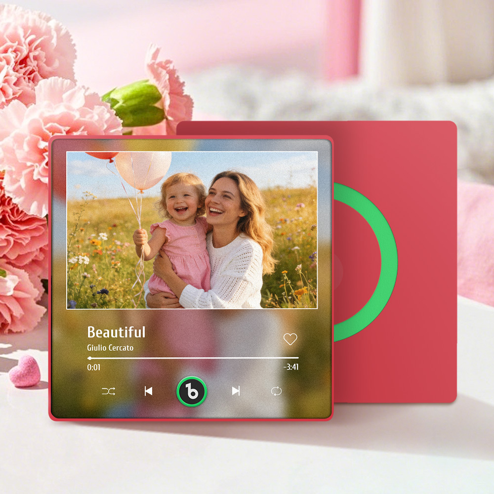 Custom Music Fridge Magnet Personalized Song Magnet Mother's Day Gift