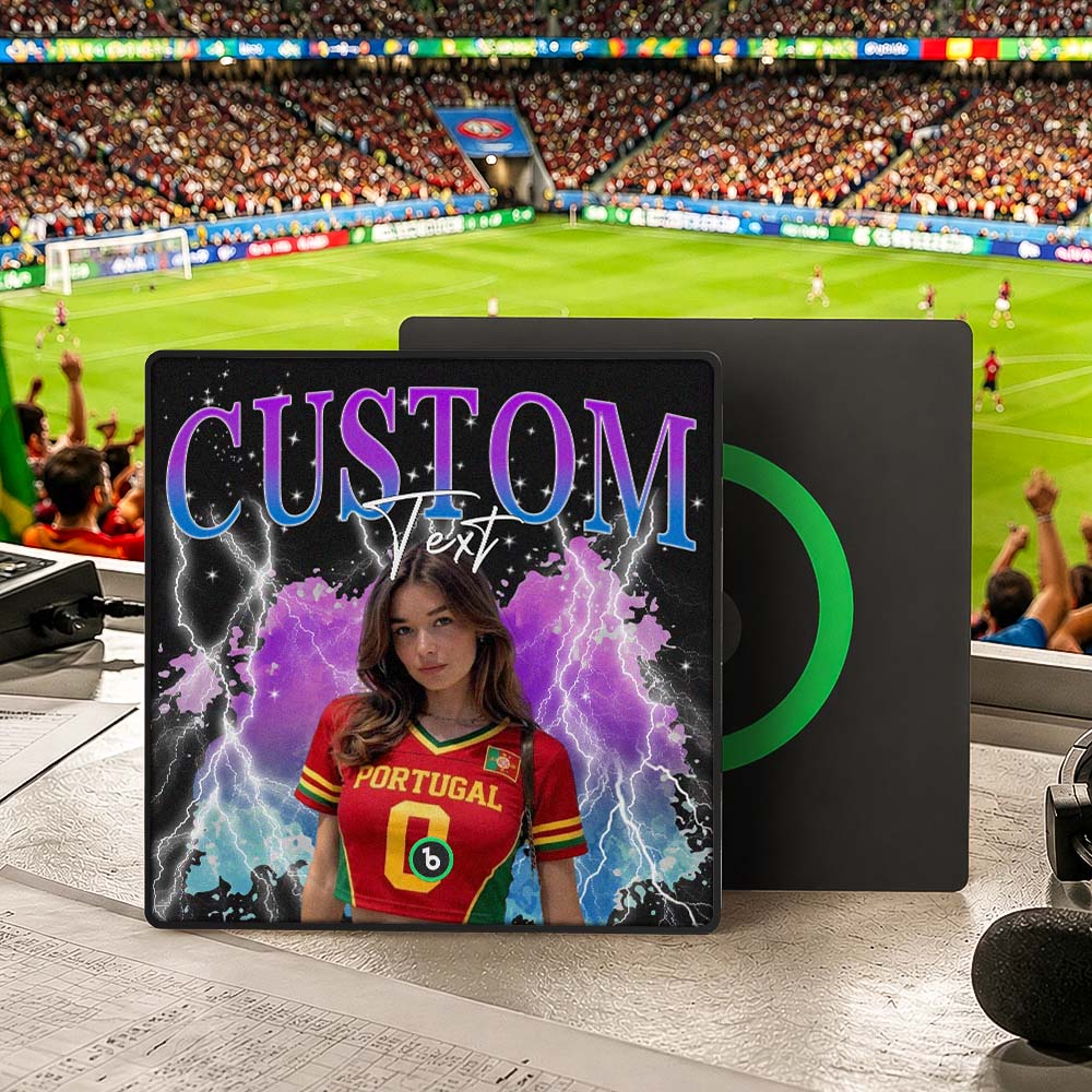 Personalized Music Fridge Magnet Colorful Frame 4.0 Upgrade Album Fridge Magnet Can Play Songs Gift for Fans Can Upload Your Music