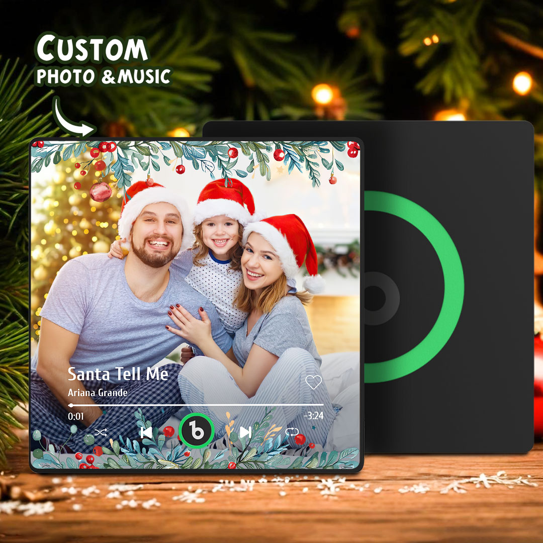 Custom Music & Photo Fridge Magnet FridgeBeats Pro Supports Bluetooth Connectivity - Fridgebeats