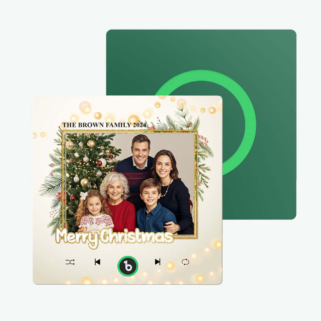 Custom Music Fridge Magnet Upgraded Fridge Magnets with Photo Christmas Gifts Family Gifts - Fridgebeats