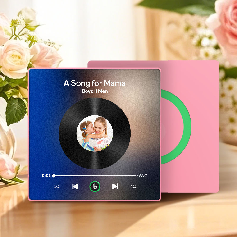 Custom Fridge Magnet Music & Photo Fridge Magnets Mother's Day Gifts for Mum