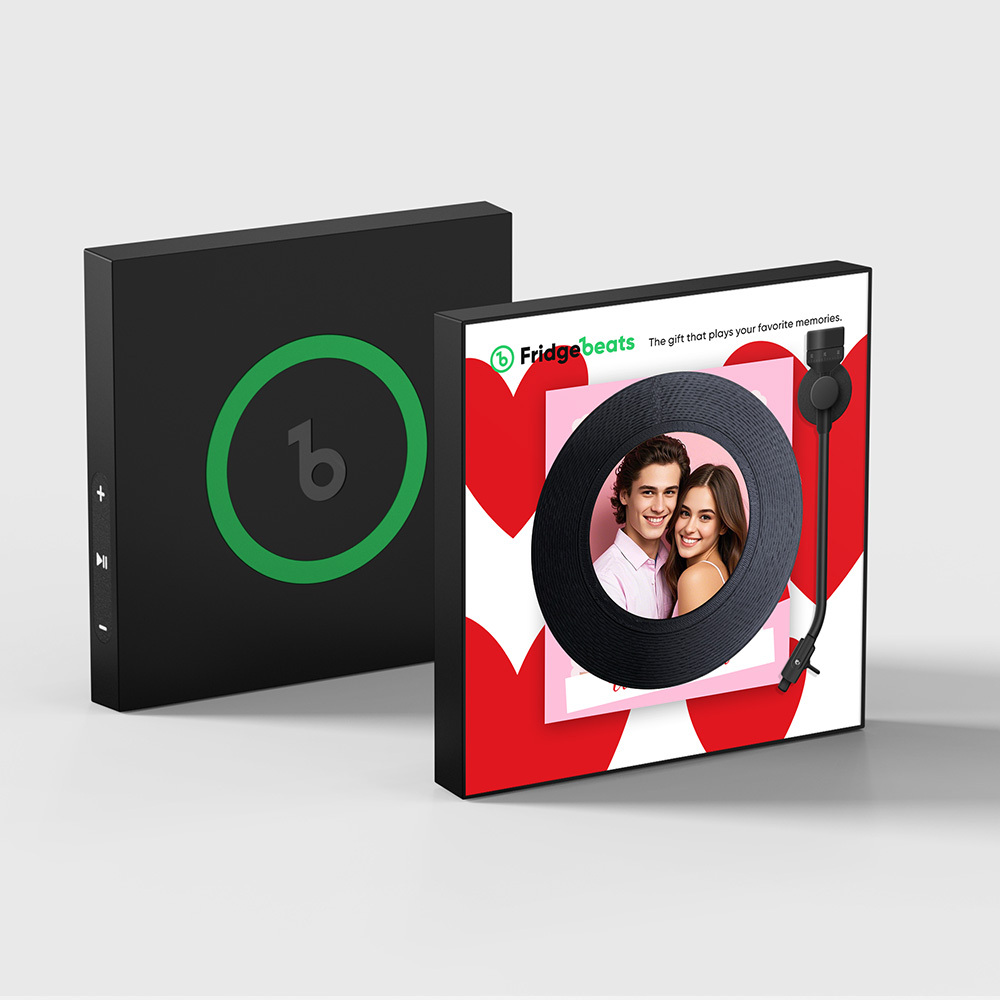 Personalized Music Fridge Magnet That Play Songs Gifts for Mum