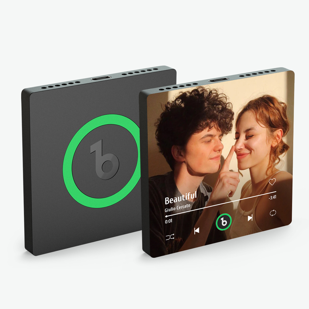 Custom Music Fridge Magnet Personalized Upgrade Photo Colorful Album Fridge Magnet Music Wall Photo Sticker Can Be Played Without Phone