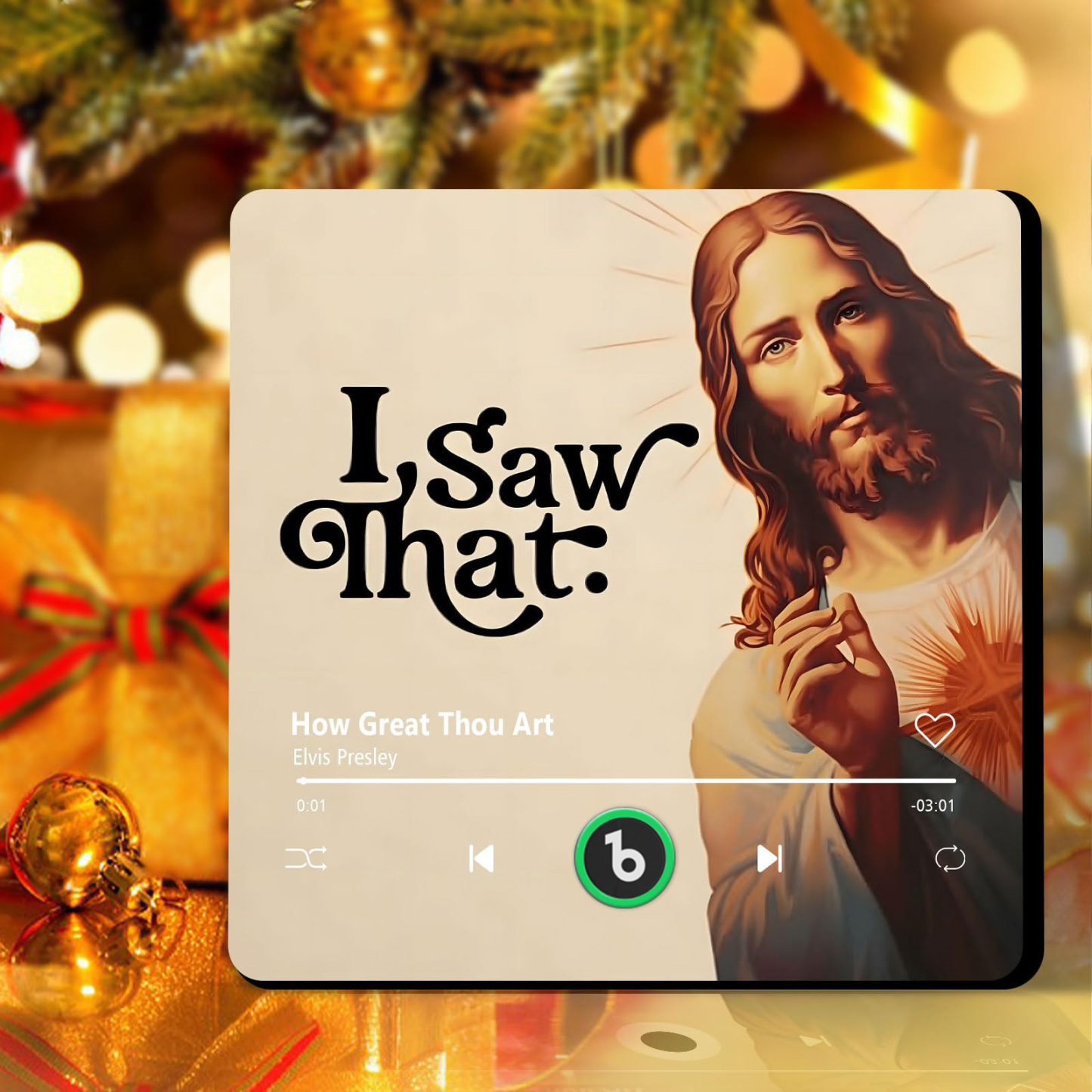 I Saw That Custom Music Fridge Magnet Plays Song Oil Painting Style Photo Music Refrigerator Magnets Birthday Gifts