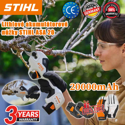 Lithiové akumulátorové nůžky STIHL ASA 20