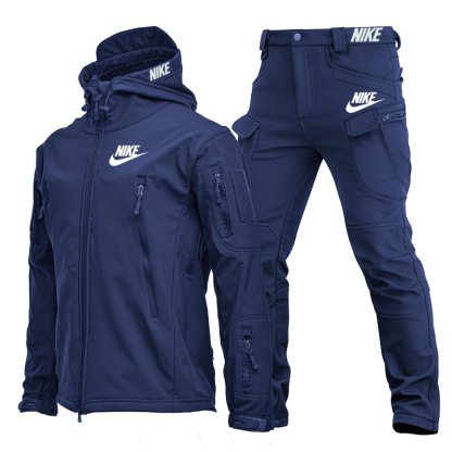 Pánska dvojdielna nepremokavá a vetruodolná bunda NIKE