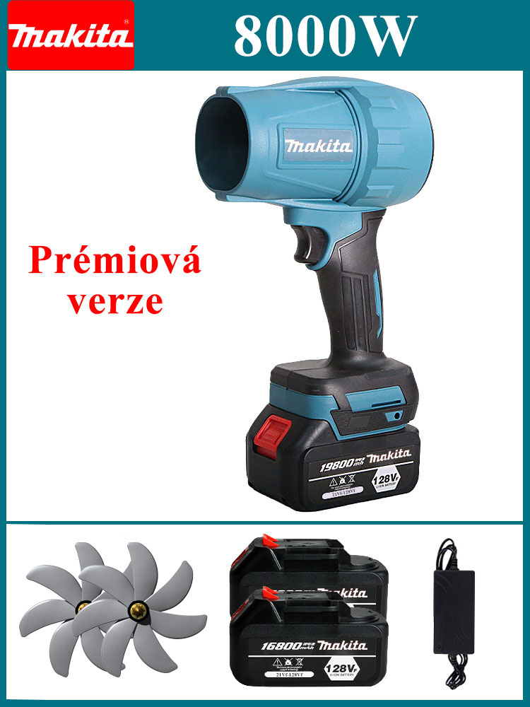 Makita 8000W Univerzální vysokovýkonný ventilátor