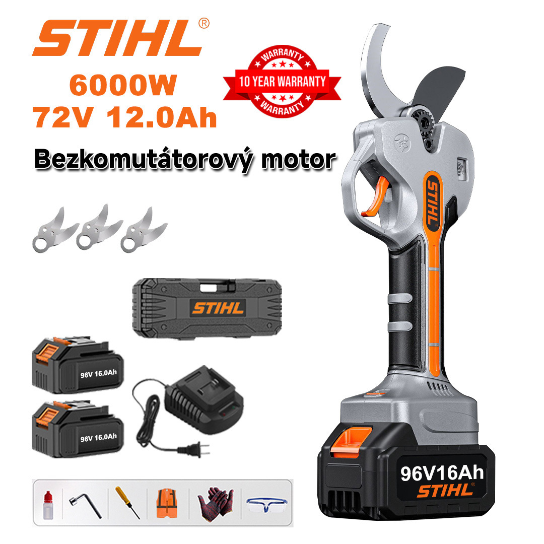 Bezkartáčové nůžky na větve STIHL 8000W s teleskopickou rukojetí