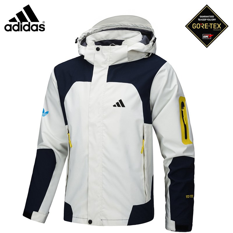 Men's adidas® wind and water resistant jacket