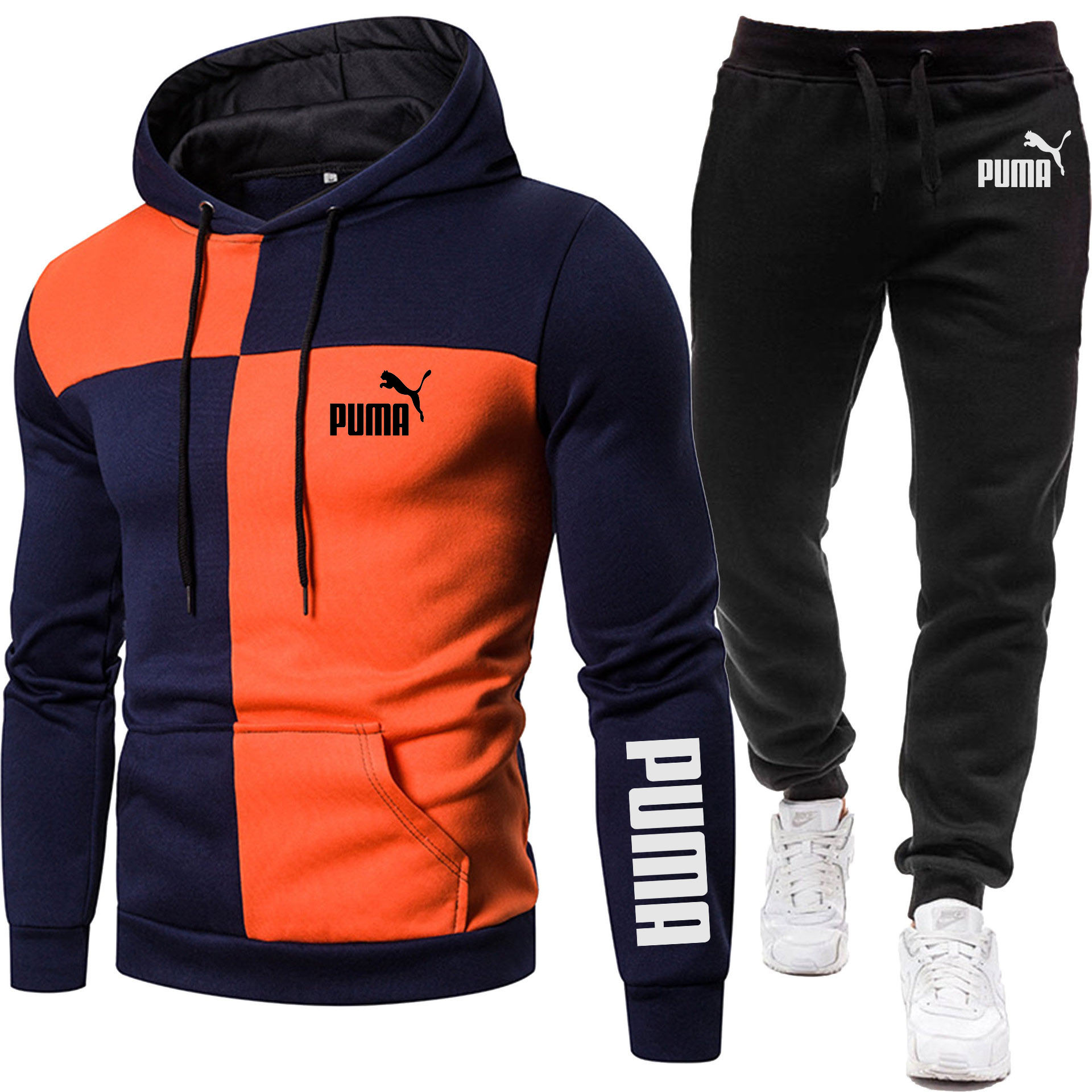 Men's hooded tracksuit