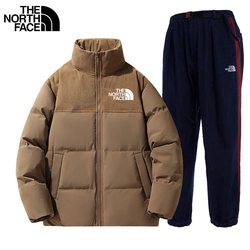 2025-The North Face庐 Down Jacket + The North Face庐 Sweatpants