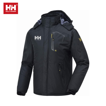 Men's Helly-Hansen® fleece winter jacket, wind and water resistant