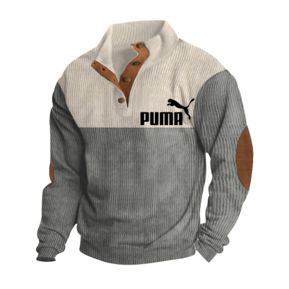 PUMA® 2024 men's casual long-sleeved sports sweater
