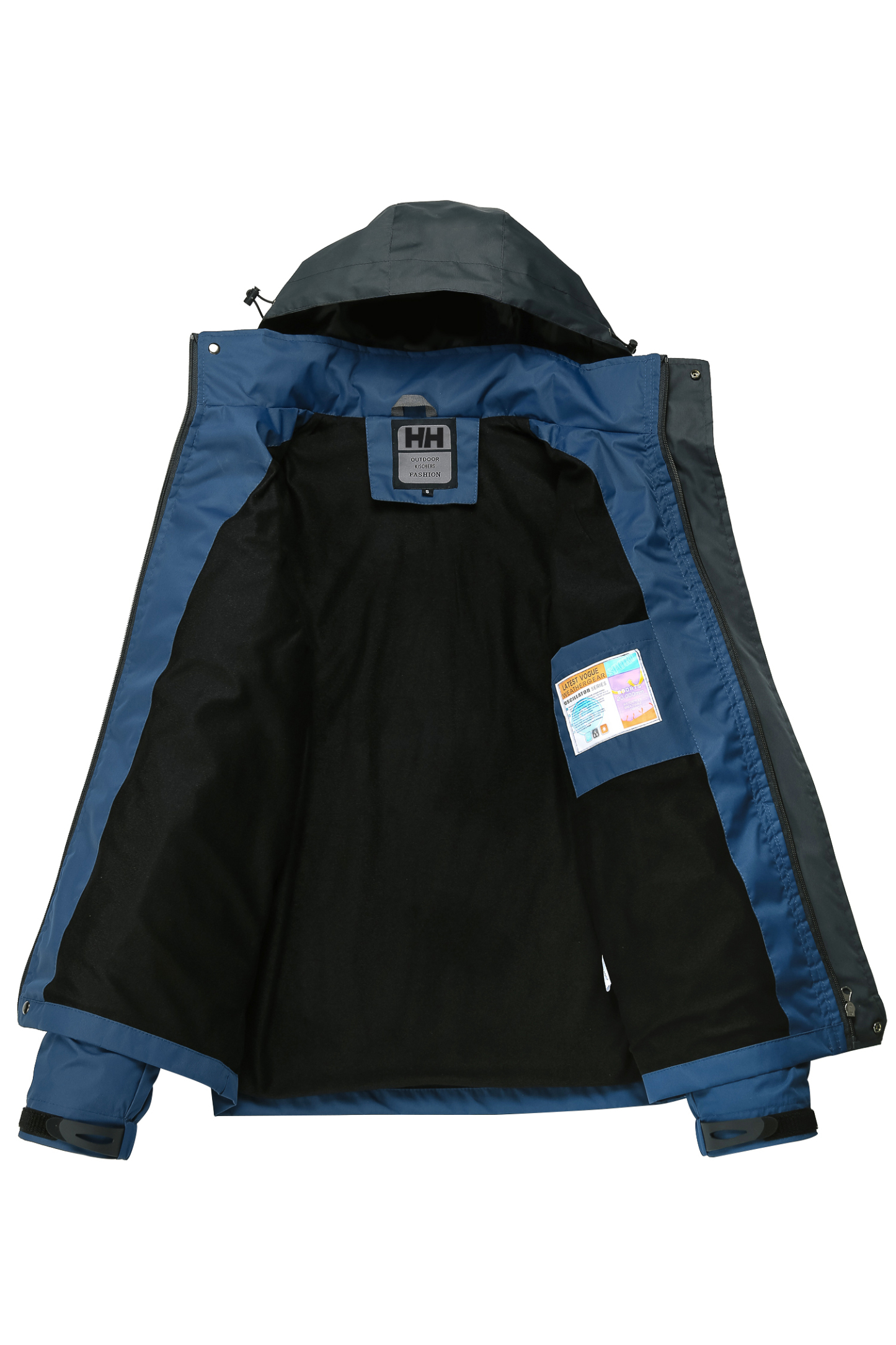 Helly Hansen® Men's Windproof and Water-Resistant Outdoor Hiking Jacket